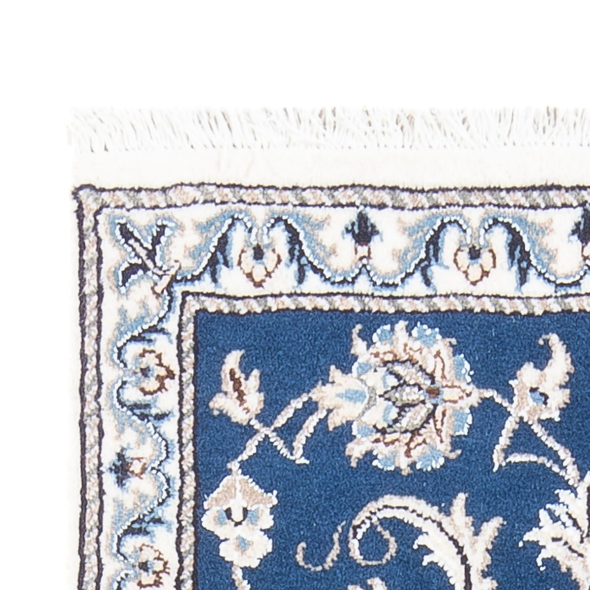 Persisk matta - Nain - 140 x 70 cm - blå