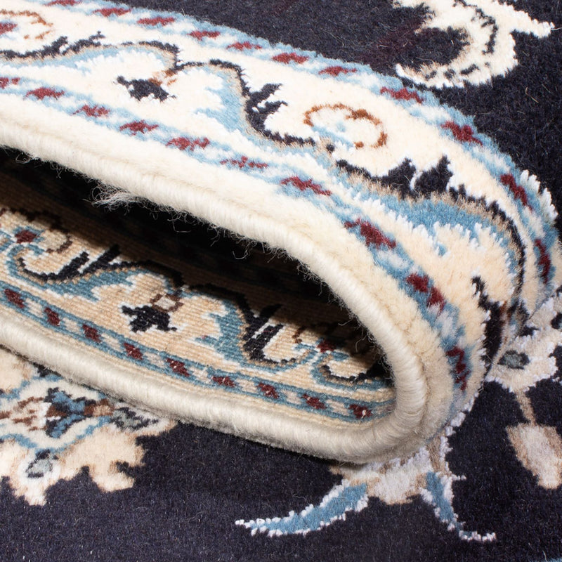 Persisk matta - Nain - 137 x 89 cm - mörkblå