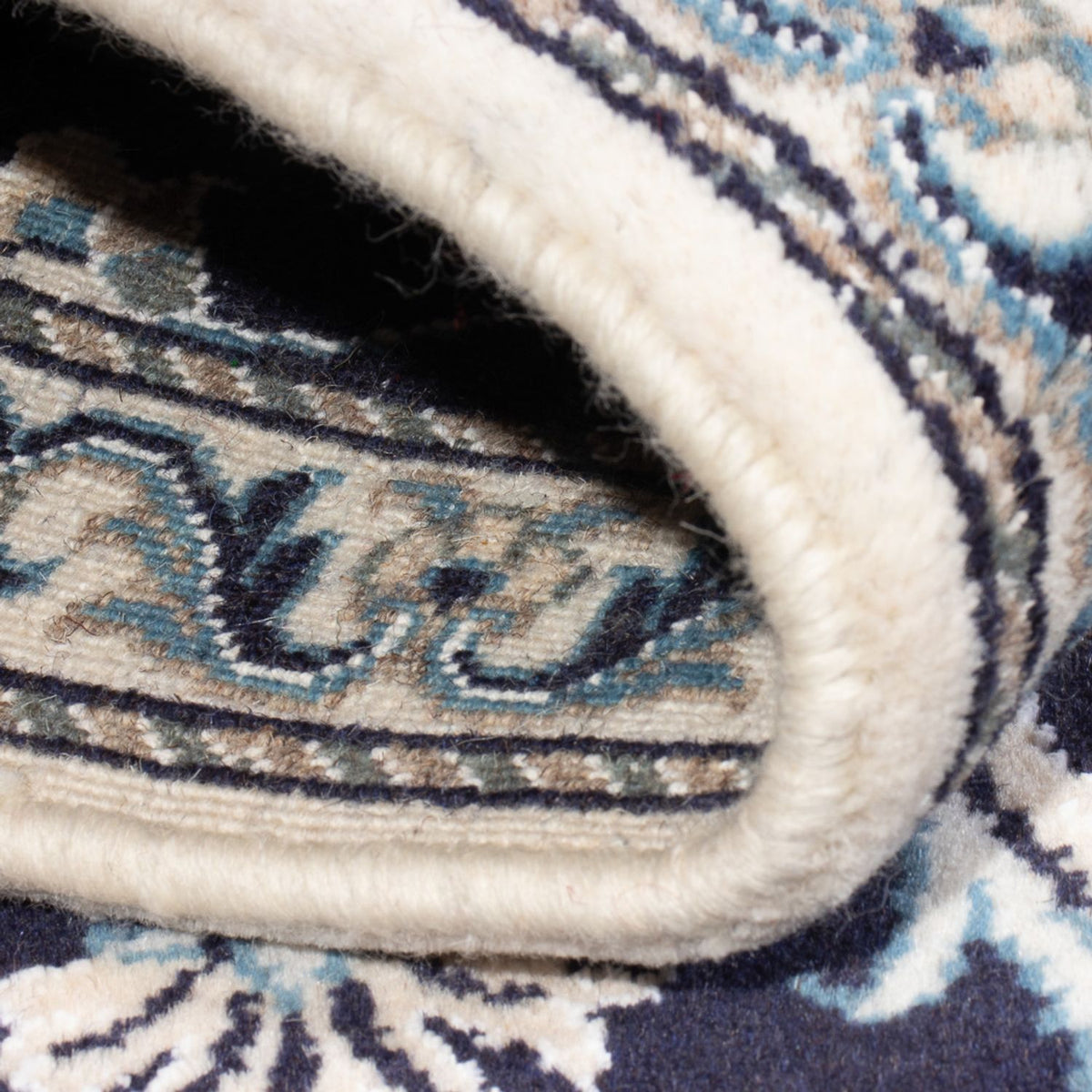 Persisk matta - Nain - 140 x 70 cm - mörkblå