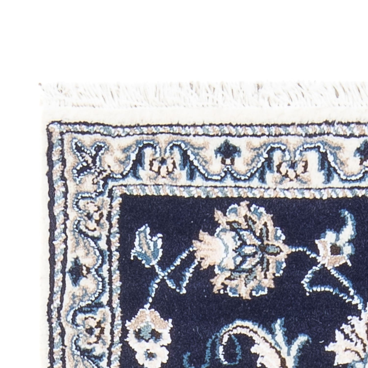 Persisk matta - Nain - 140 x 60 cm - mörkblå