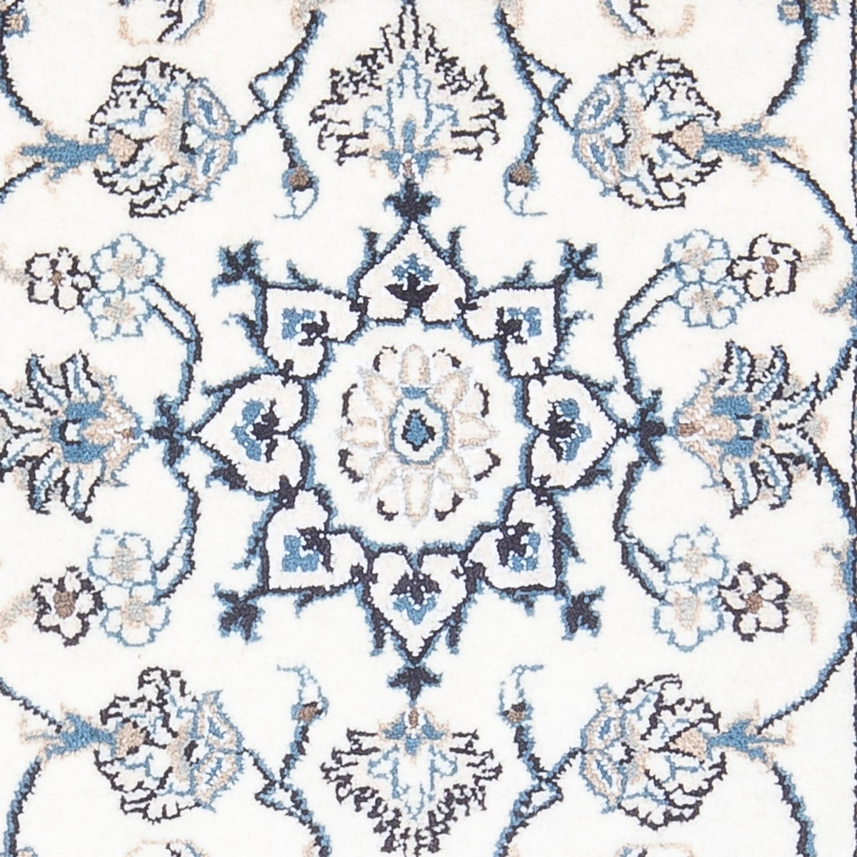 Persisk matta - Nain - 141 x 67 cm - grädde