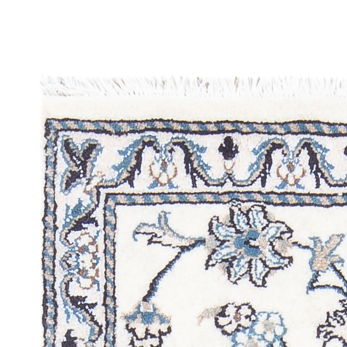 Persisk matta - Nain - 141 x 67 cm - grädde