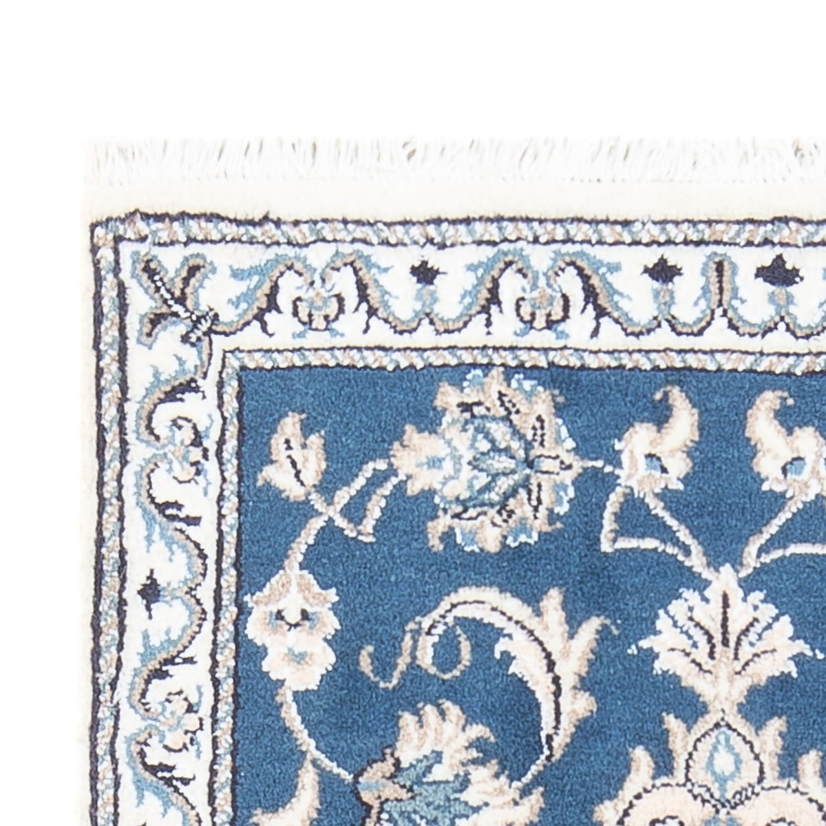 Persisk matta - Nain - 142 x 70 cm - blå