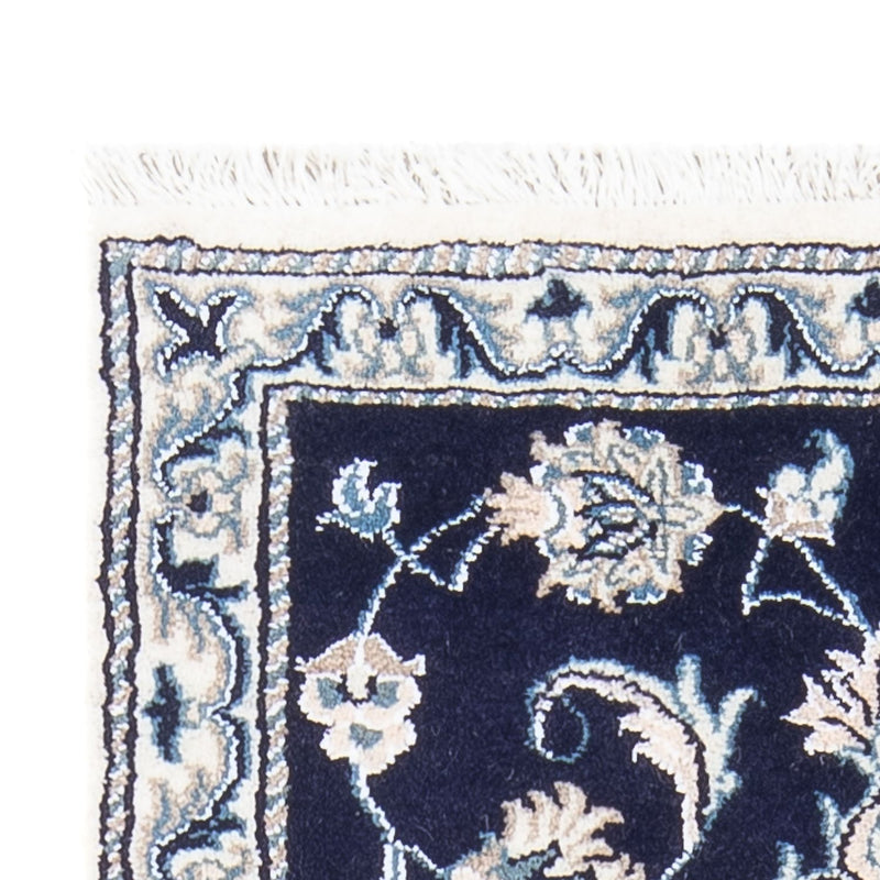 Persisk matta - Nain - 141 x 70 cm - mörkblå