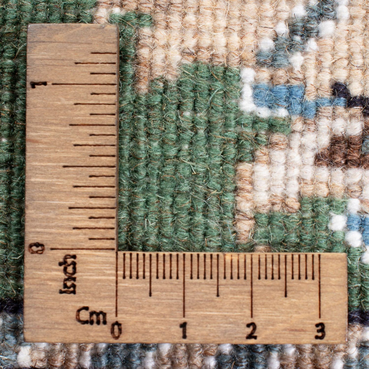 Persisk matta - Nain - 138 x 70 cm - grön