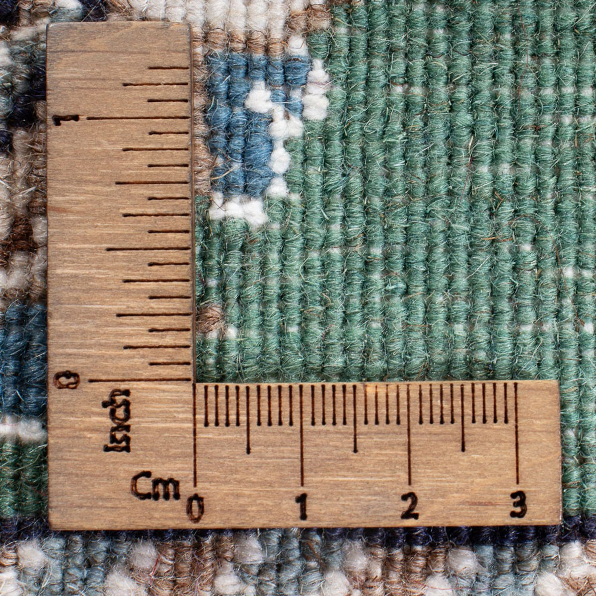 Persisk matta - Nain - 141 x 68 cm - grön