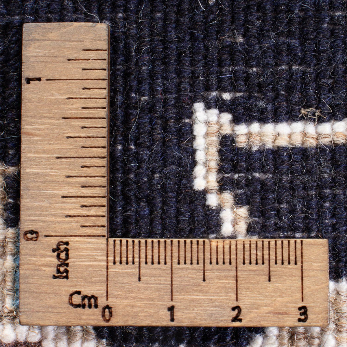 Persisk matta - Nain - 134 x 70 cm - mörkblå