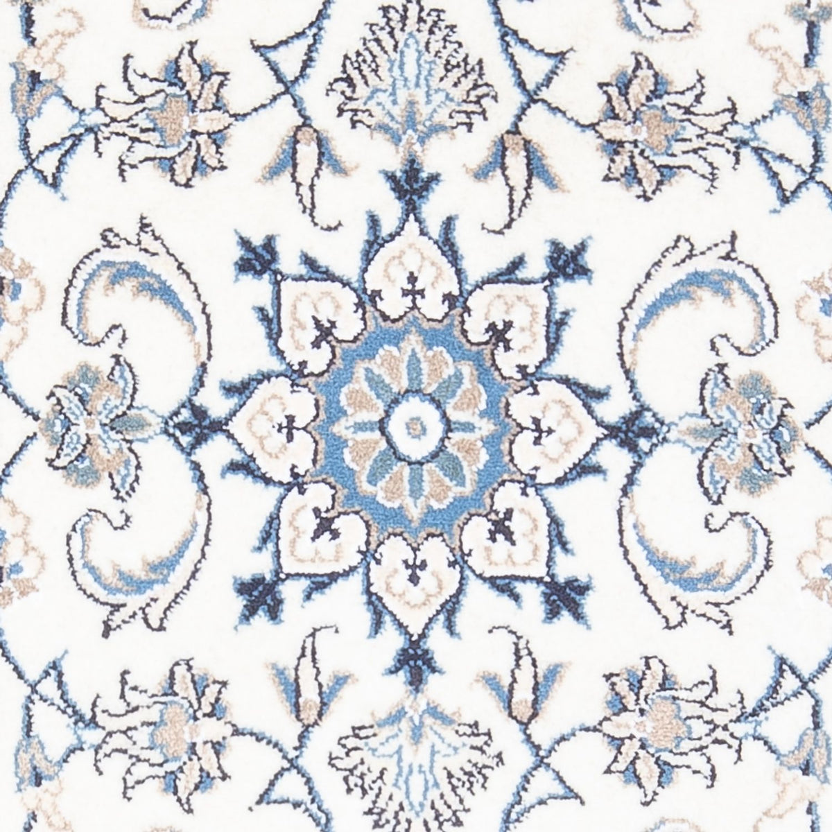 Persisk matta - Nain - 146 x 67 cm - grädde