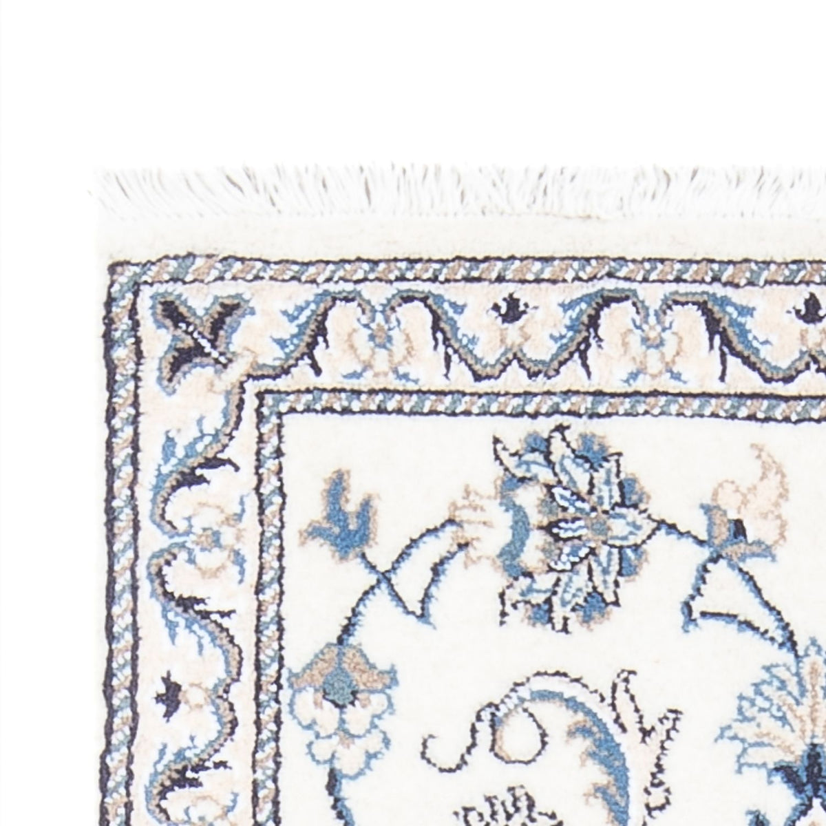 Persisk matta - Nain - 146 x 67 cm - grädde