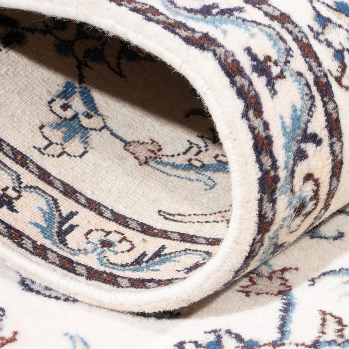 Runner Persisk matta - Nain - 392 x 78 cm - grädde