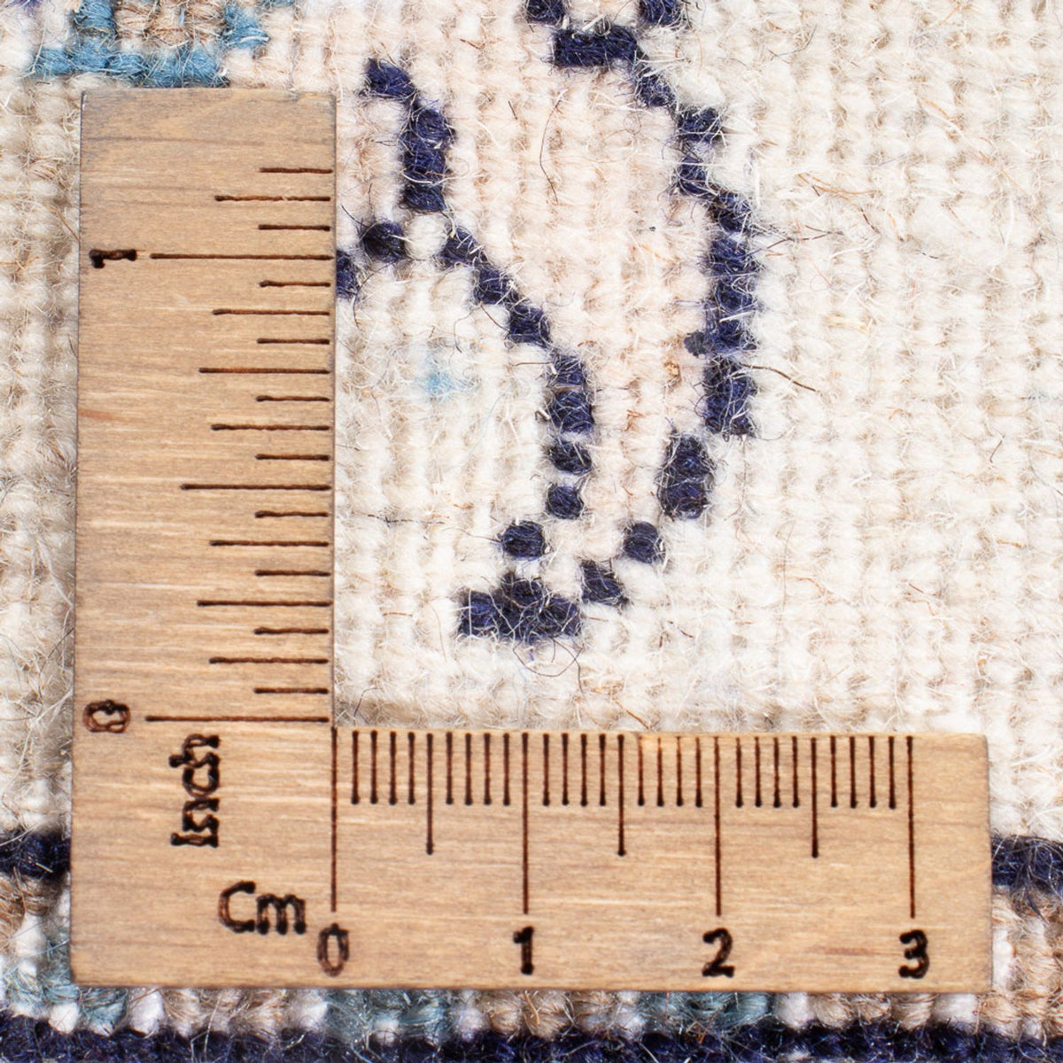 Persisk matta - Nain - 140 x 68 cm - grädde