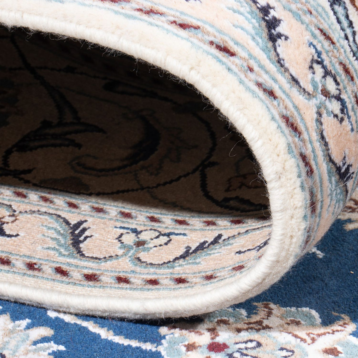 Persisk matta - Nain - 302 x 195 cm - blå