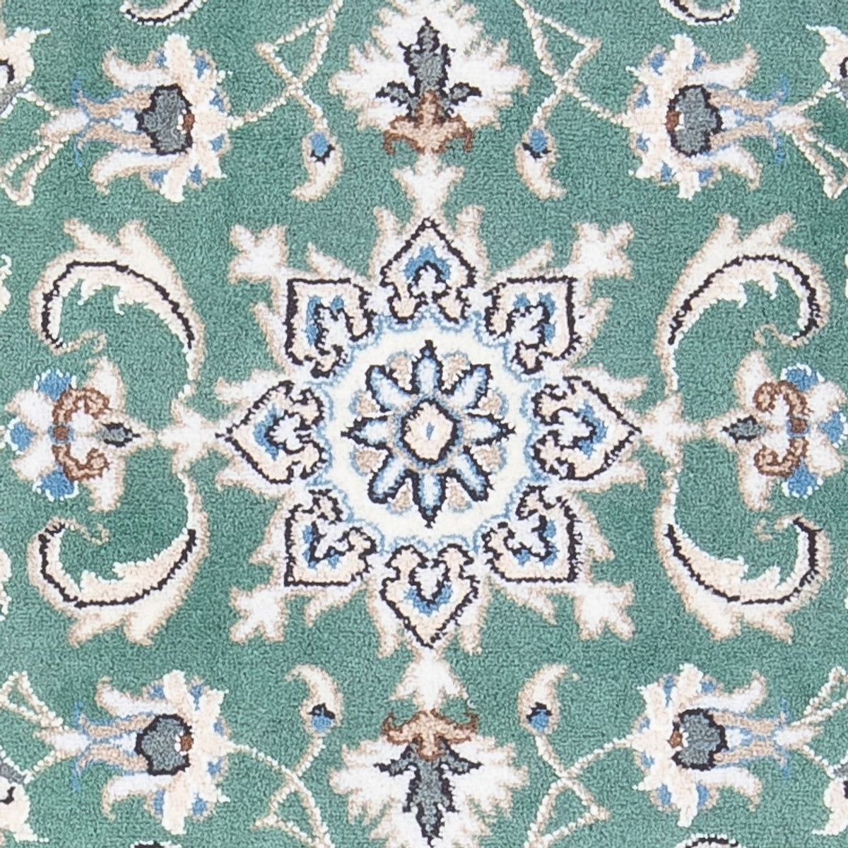 Persisk matta - Nain - 138 x 66 cm - grön