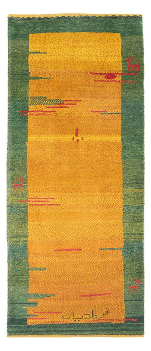 Runner Gabbeh-matta - persisk - 198 x 75 cm - flerfärgad