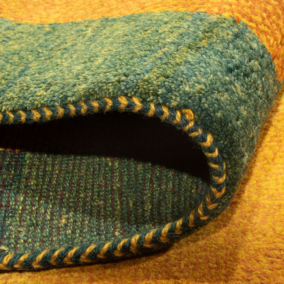 Runner Gabbeh-matta - persisk - 198 x 75 cm - flerfärgad