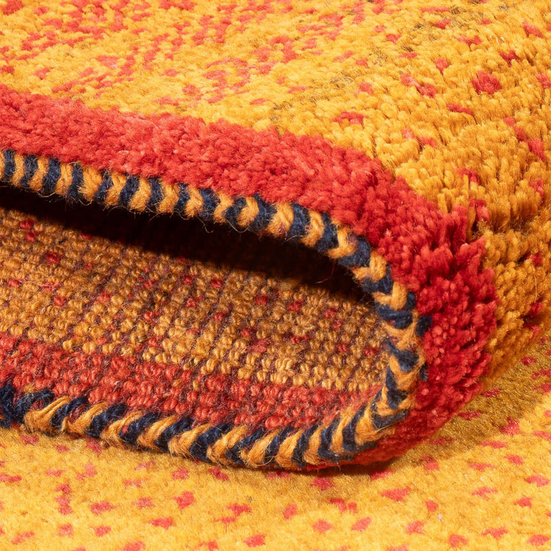 Runner Gabbeh-matta - persisk - 258 x 85 cm - orange