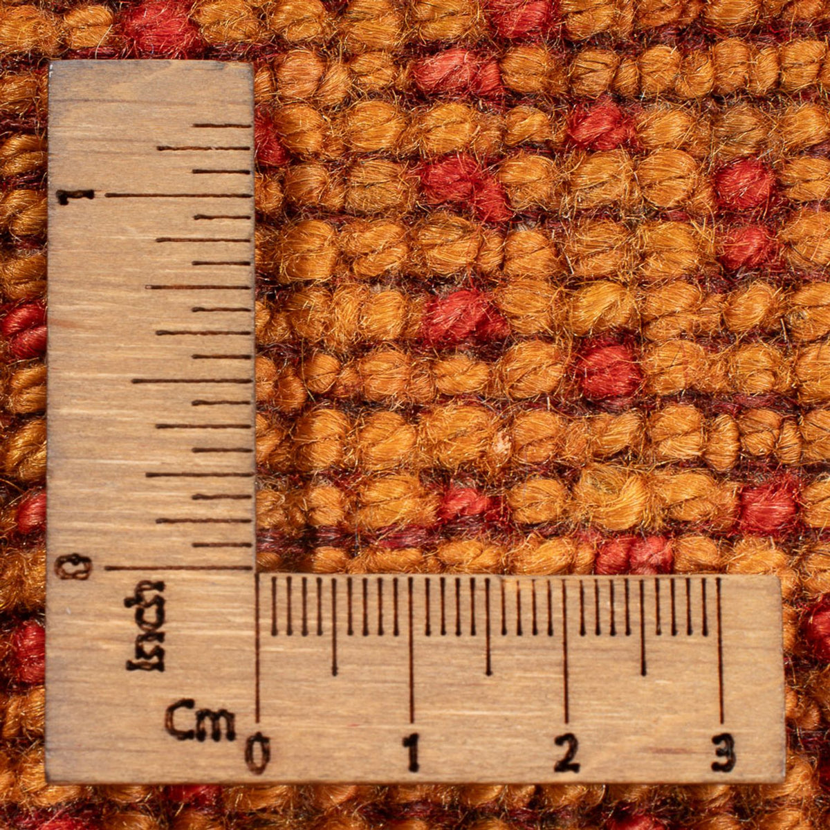 Runner Gabbeh-matta - persisk - 258 x 85 cm - orange