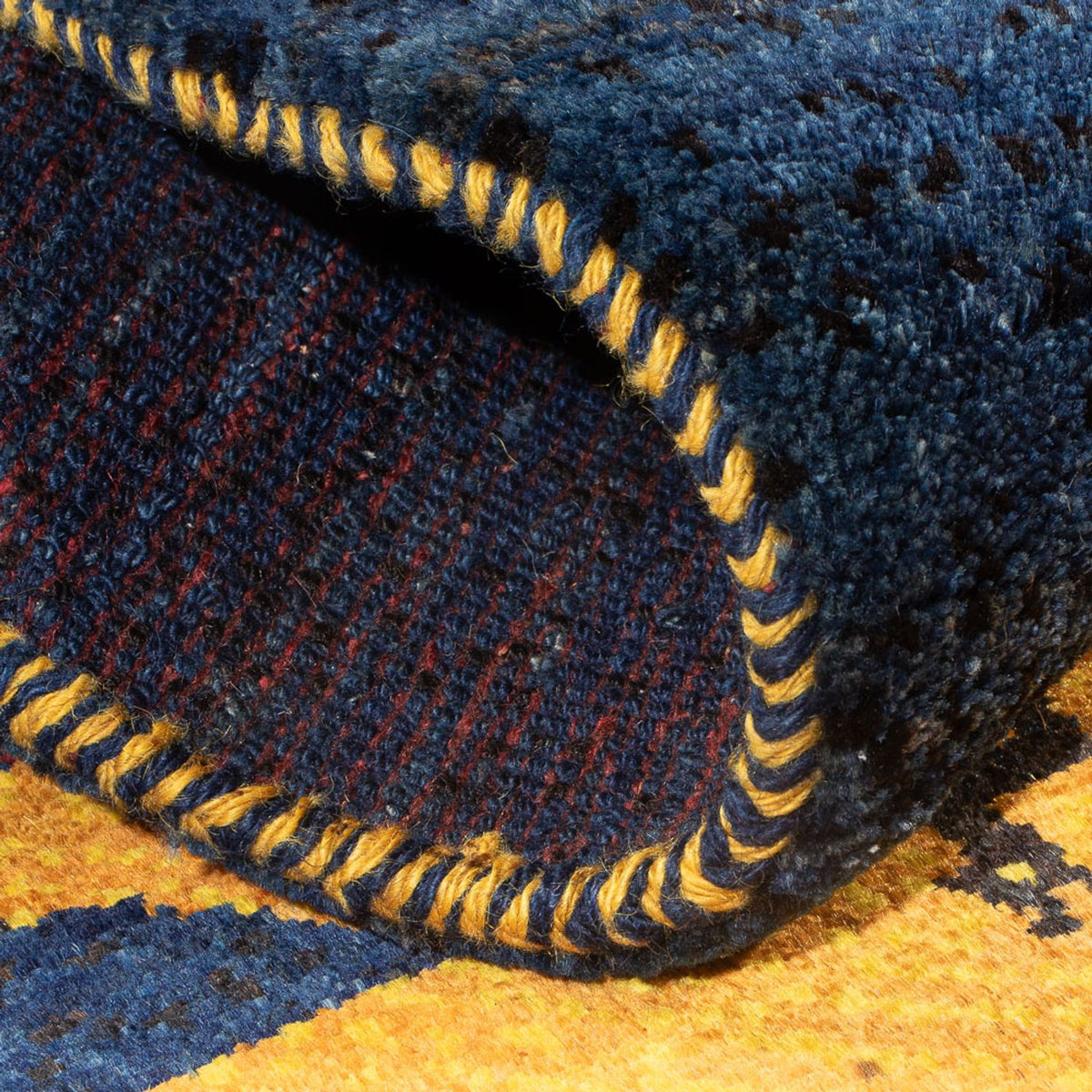 Runner Gabbeh-matta - persisk - 230 x 85 cm - flerfärgad