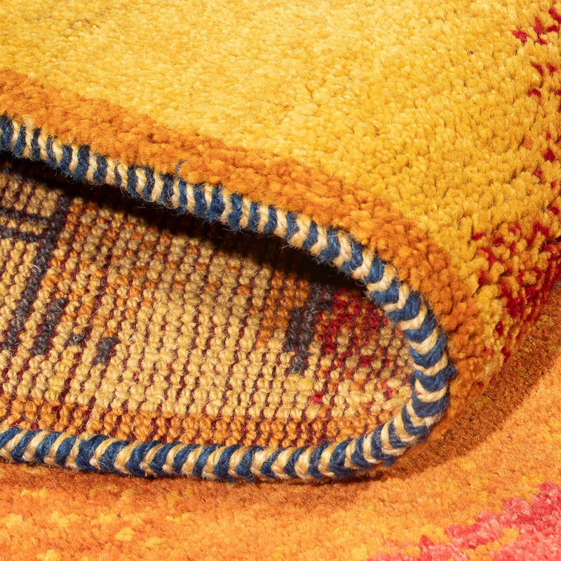 Runner Gabbeh-matta - persisk - 213 x 85 cm - flerfärgad