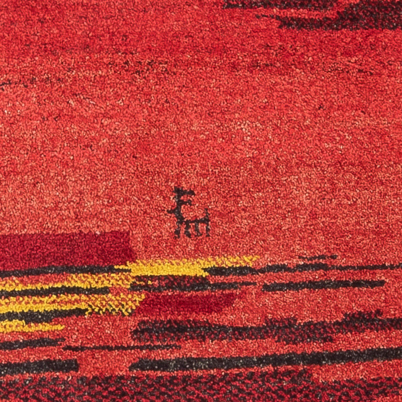 Runner Gabbeh-matta - persisk - 200 x 83 cm - flerfärgad