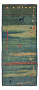 Persisk Gabbeh Mattan 87x195cm - Perserteppich Wollteppich