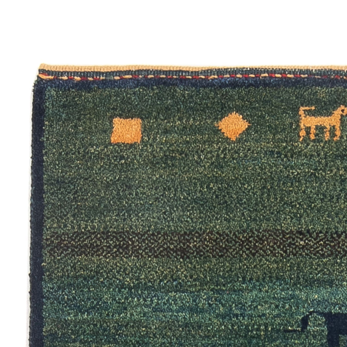 Persisk Gabbeh Mattan 87x195cm - Perserteppich Wollteppich