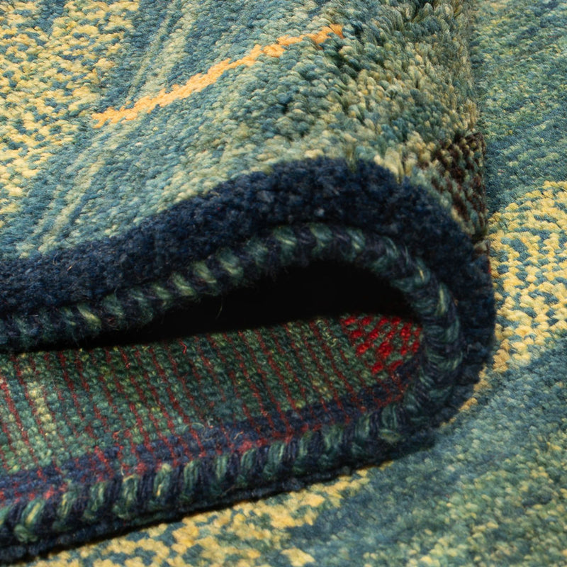 Runner Gabbeh-matta - persisk - 195 x 87 cm - flerfärgad