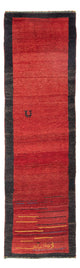 Runner Gabbeh-matta - persisk - 228 x 70 cm - flerfärgad