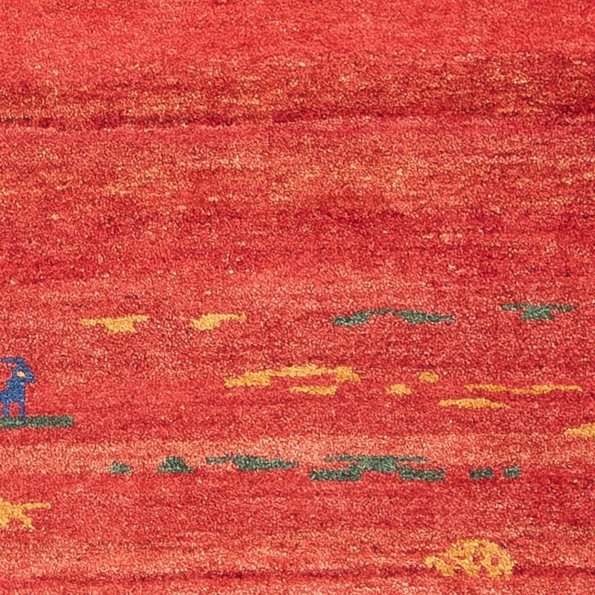 Runner Gabbeh-matta - persisk - 235 x 75 cm - flerfärgad