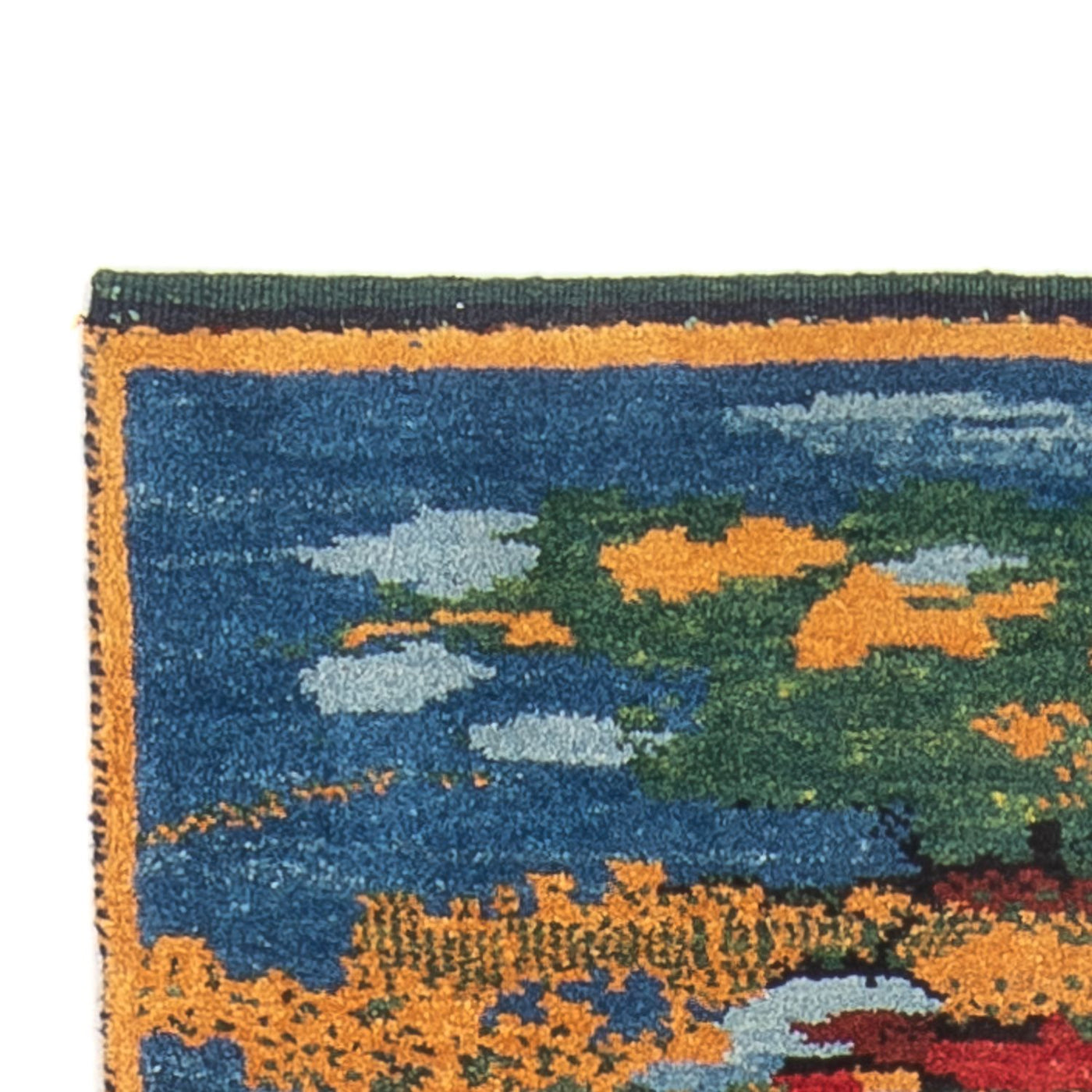 Runner Gabbeh-matta - persisk - 242 x 78 cm - flerfärgad