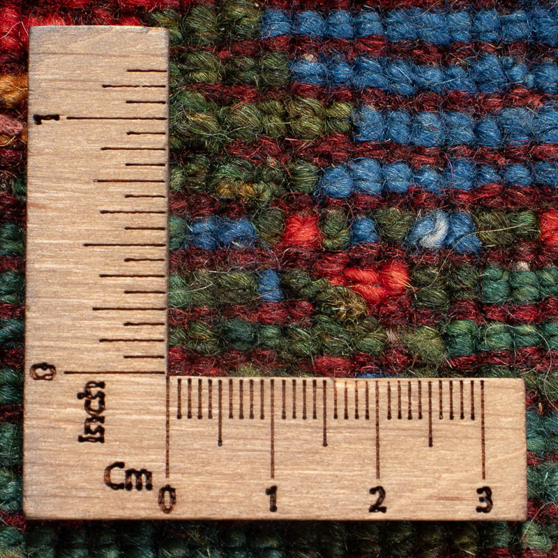 Runner Gabbeh-matta - persisk - 242 x 78 cm - flerfärgad