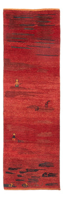 Runner Gabbeh-matta - persisk - 236 x 73 cm - flerfärgad