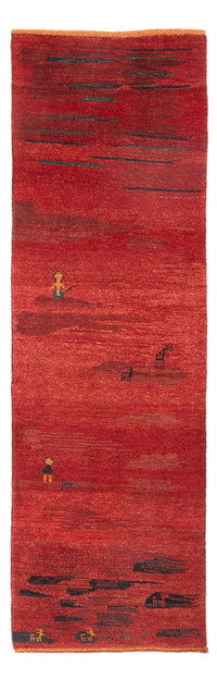 Runner Gabbeh-matta - persisk - 236 x 73 cm - flerfärgad