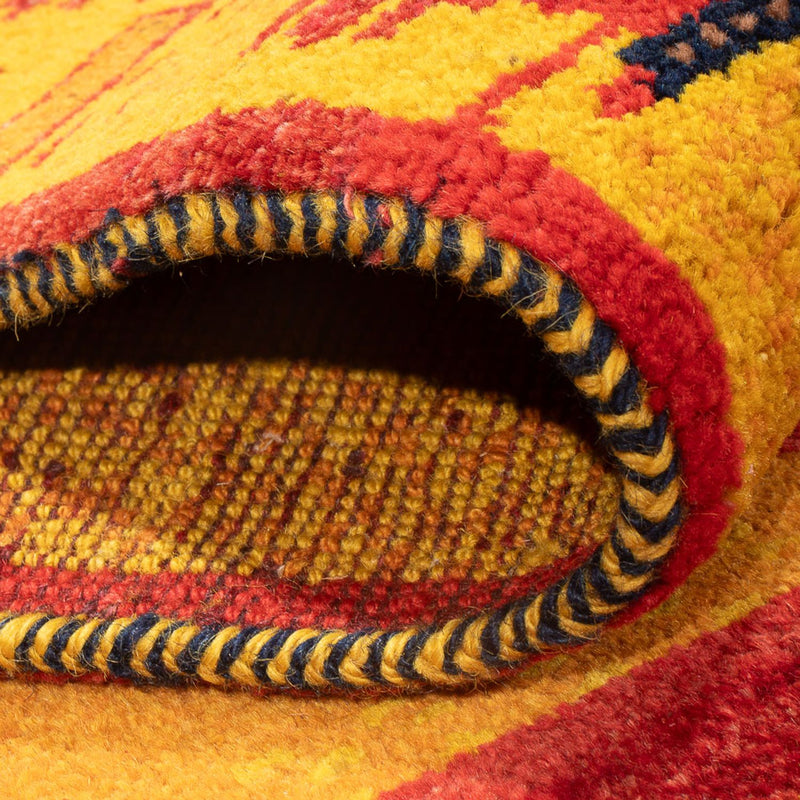 Runner Gabbeh-matta - persisk - 235 x 85 cm - flerfärgad