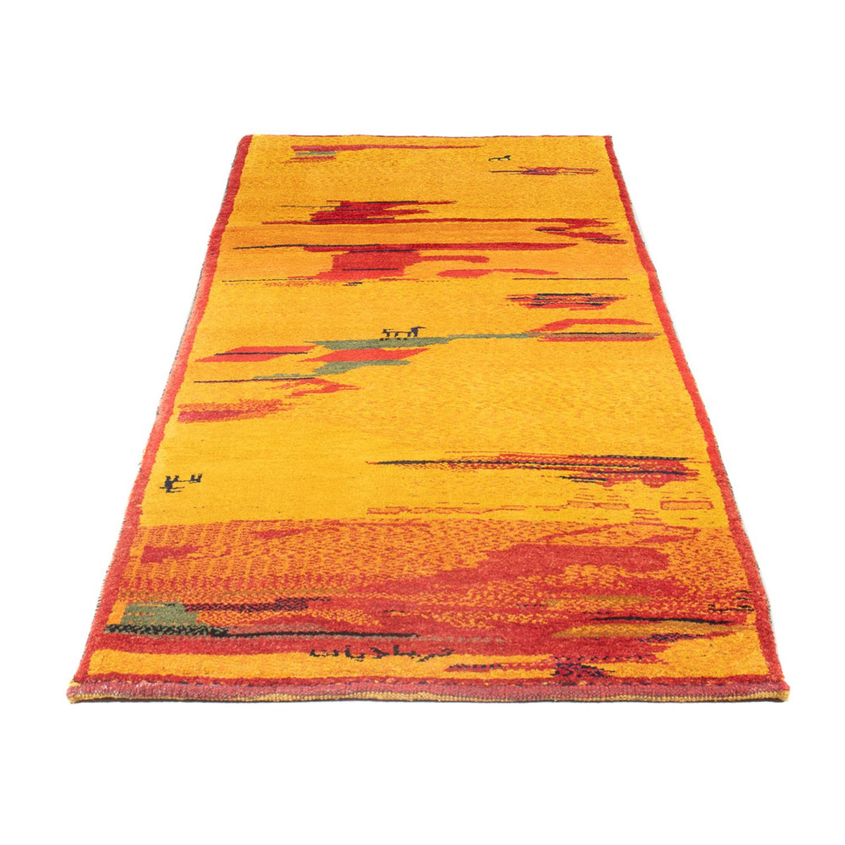 Runner Gabbeh-matta - persisk - 235 x 85 cm - flerfärgad