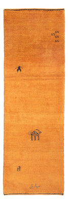 Runner Gabbeh-matta - persisk - 220 x 74 cm - orange