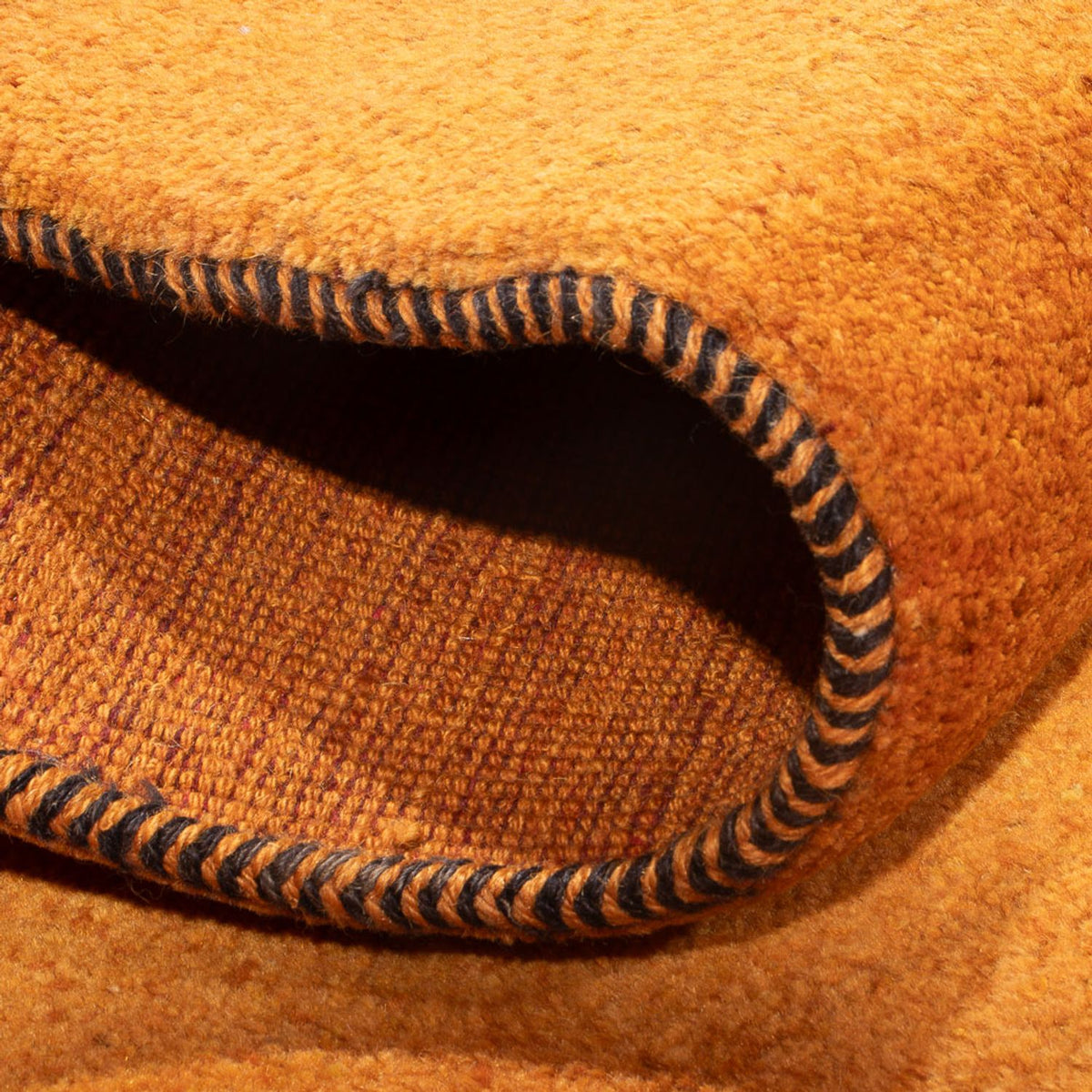 Runner Gabbeh-matta - persisk - 220 x 74 cm - orange