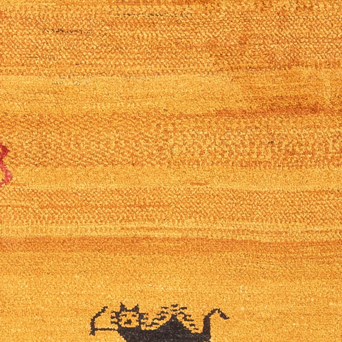 Runner Gabbeh-matta - persisk - 236 x 85 cm - orange