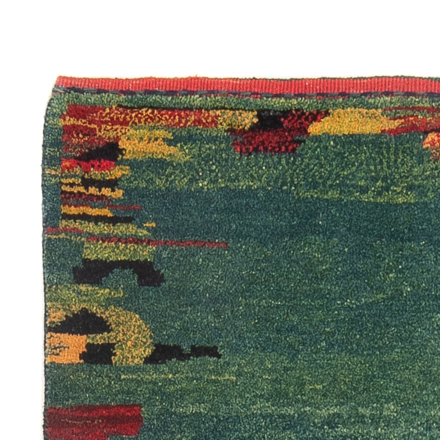 Runner Gabbeh-matta - persisk - 218 x 87 cm - flerfärgad