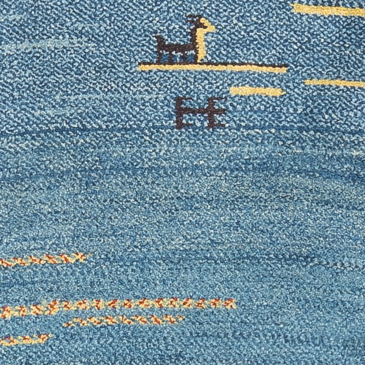 Runner Gabbeh-matta - persisk - 193 x 90 cm - flerfärgad