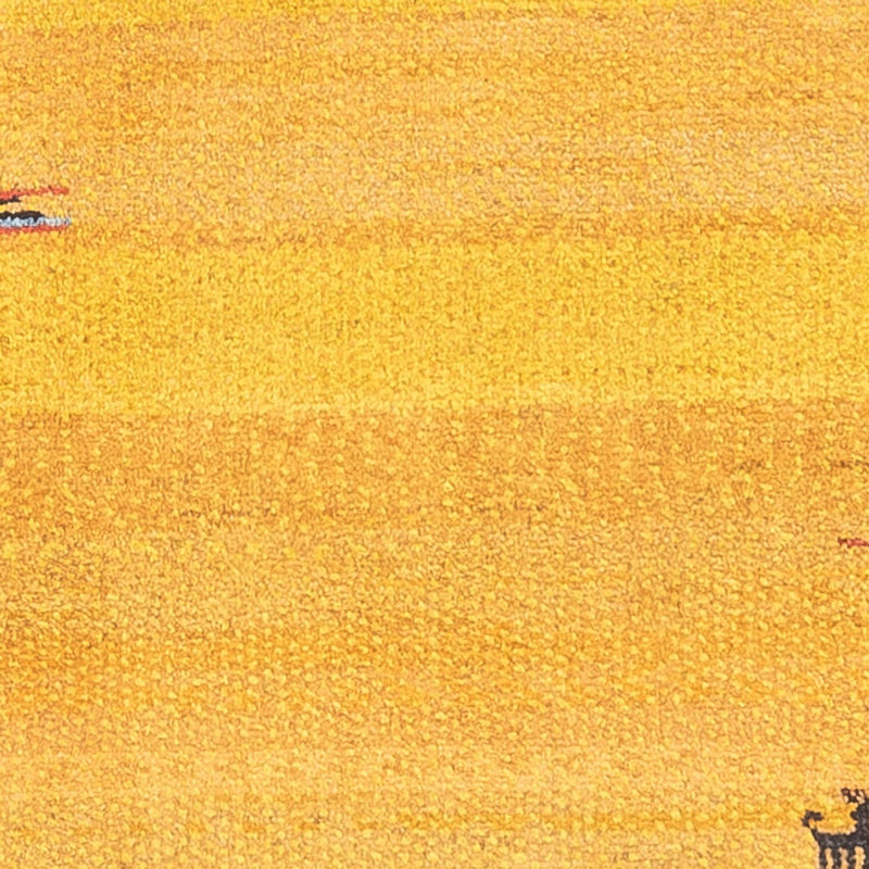 Runner Gabbeh-matta - persisk - 196 x 83 cm - flerfärgad