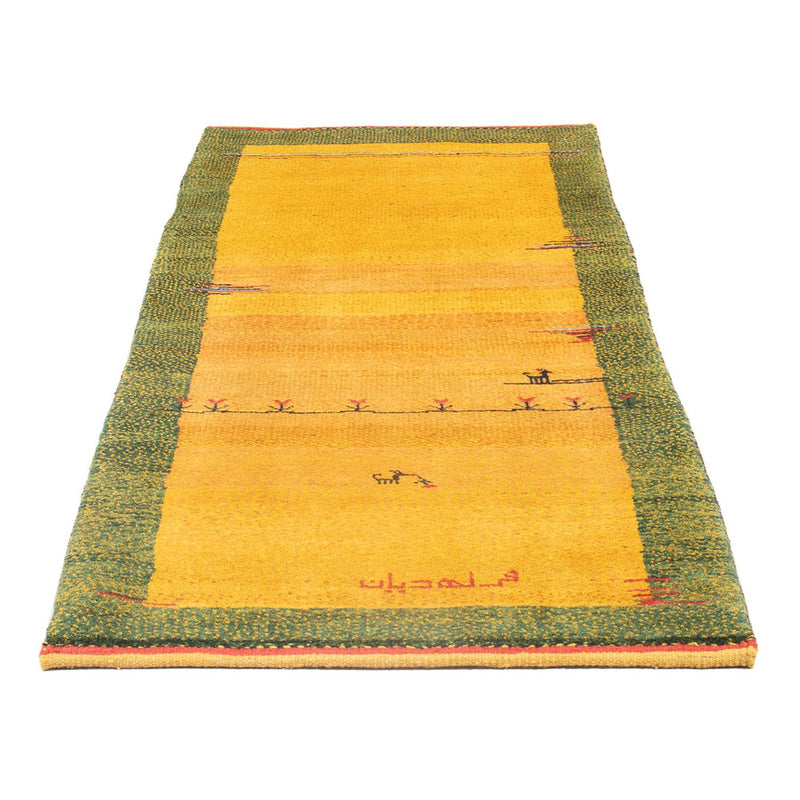 Runner Gabbeh-matta - persisk - 196 x 83 cm - flerfärgad