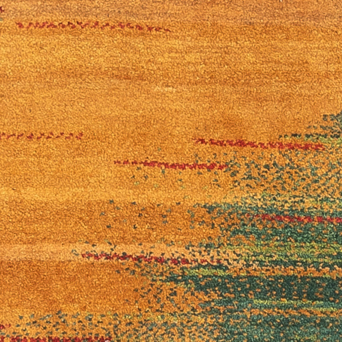 Runner Gabbeh-matta - persisk - 186 x 71 cm - flerfärgad