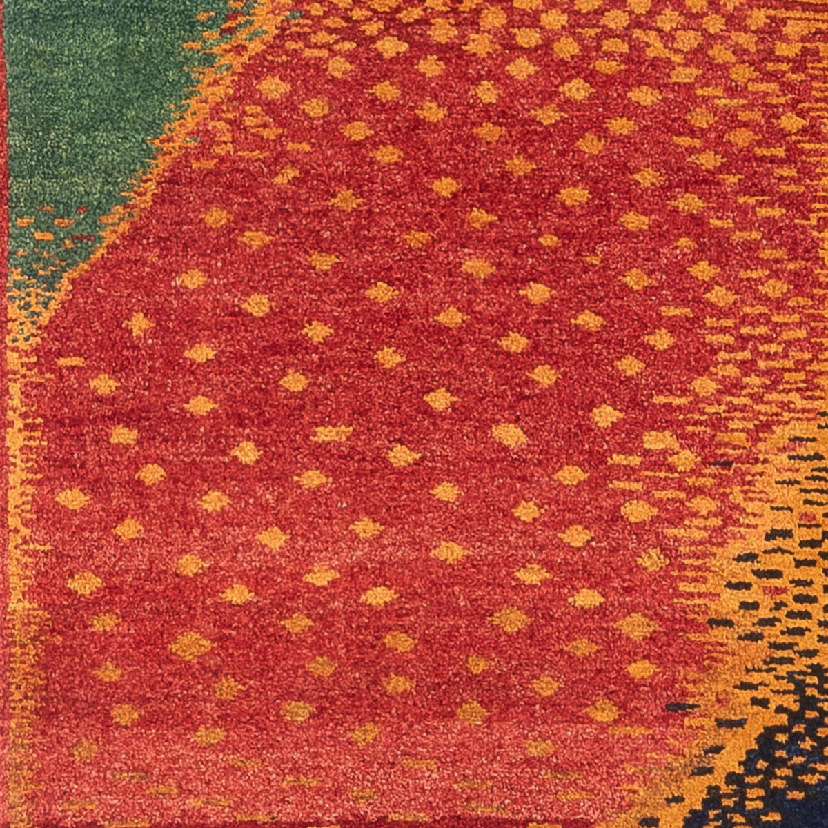 Runner Gabbeh-matta - persisk - 285 x 68 cm - flerfärgad