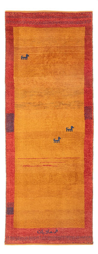 Runner Gabbeh-matta - persisk - 225 x 80 cm - flerfärgad