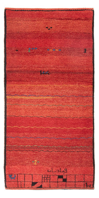Runner Gabbeh-matta - persisk - 187 x 87 cm - röd