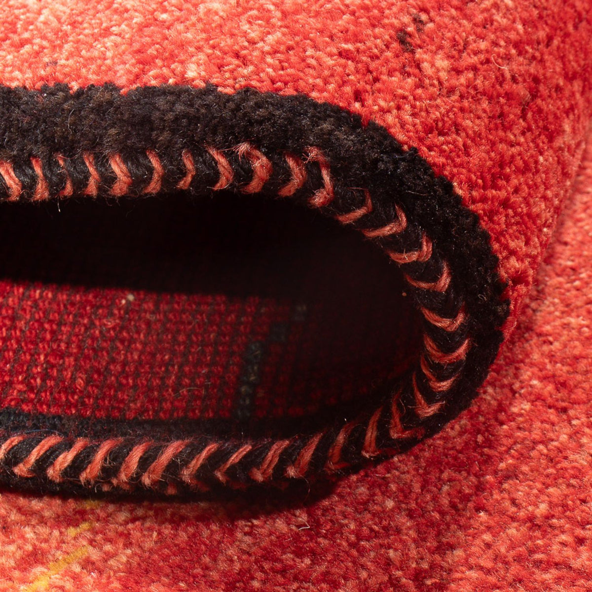 Runner Gabbeh-matta - persisk - 187 x 87 cm - röd