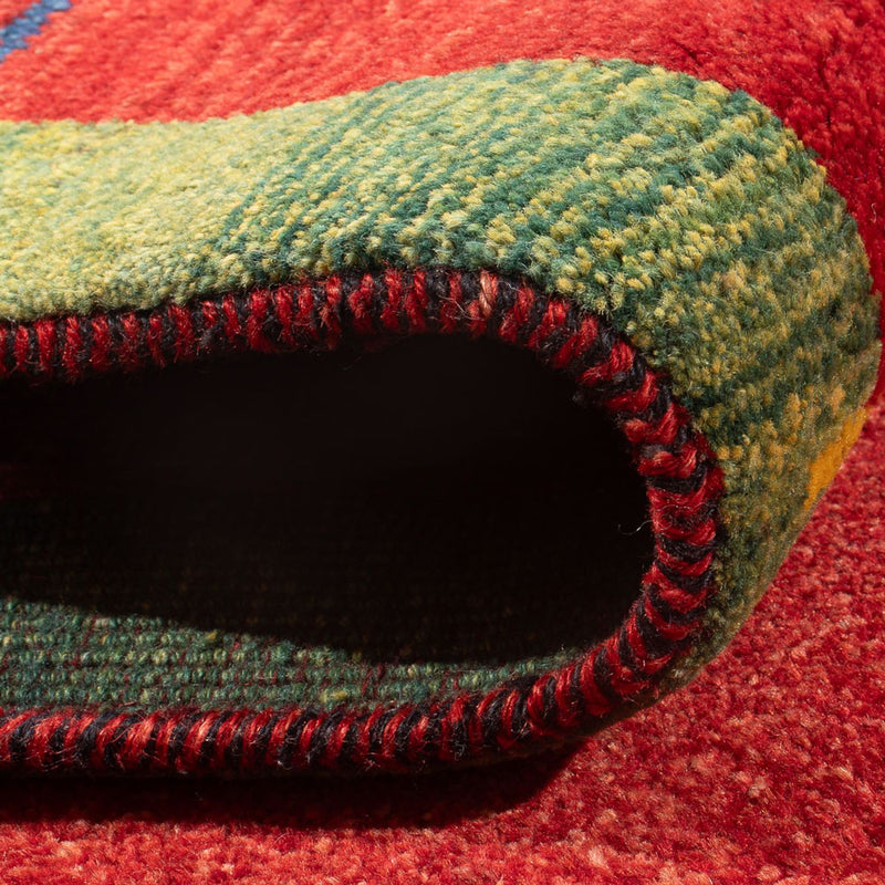 Runner Gabbeh-matta - persisk - 182 x 70 cm - flerfärgad