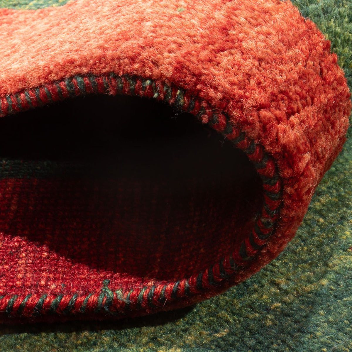 Runner Gabbeh-matta - persisk - 190 x 84 cm - flerfärgad