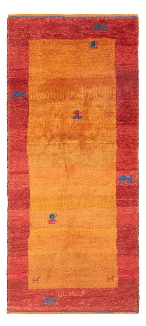 Runner Gabbeh-matta - persisk - 177 x 72 cm - flerfärgad